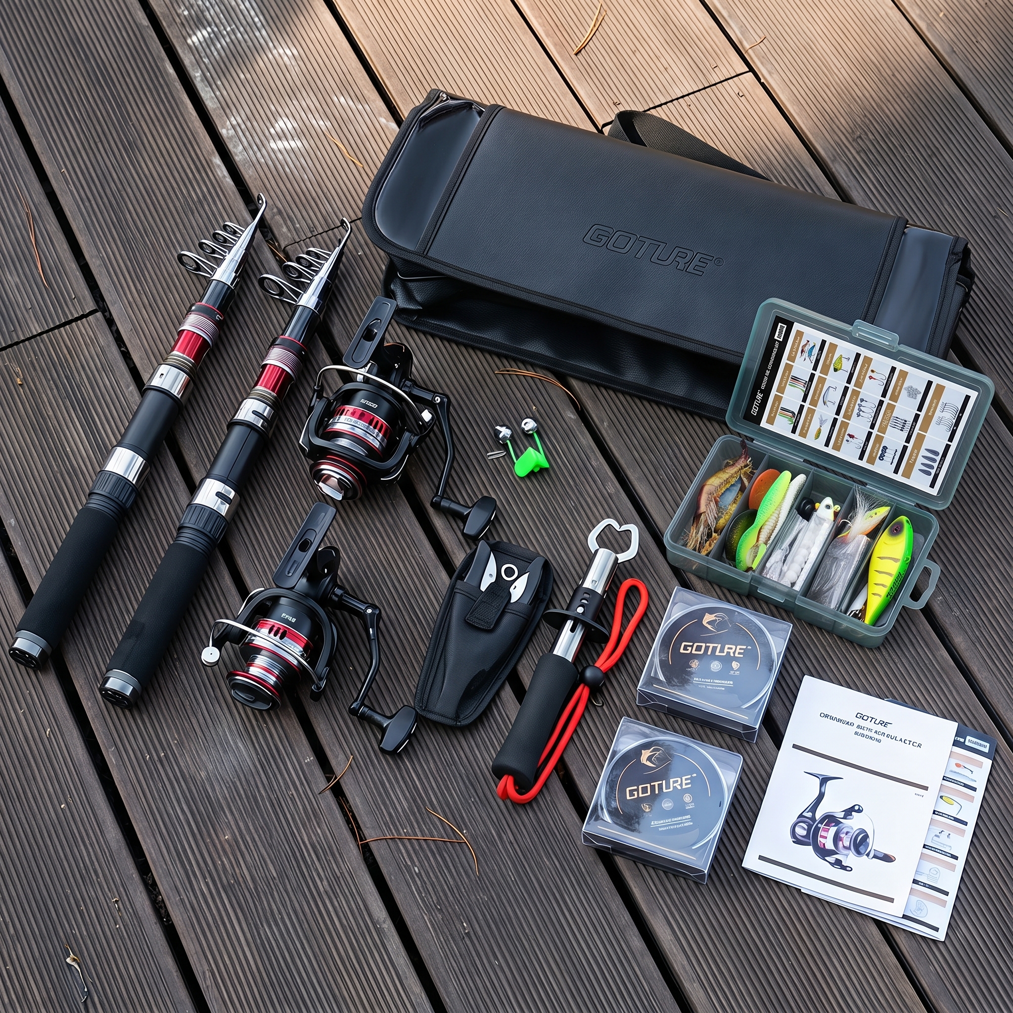 Goture Telescopic Fishing Rod  - Reel Bag incelemesi ve fiyatı