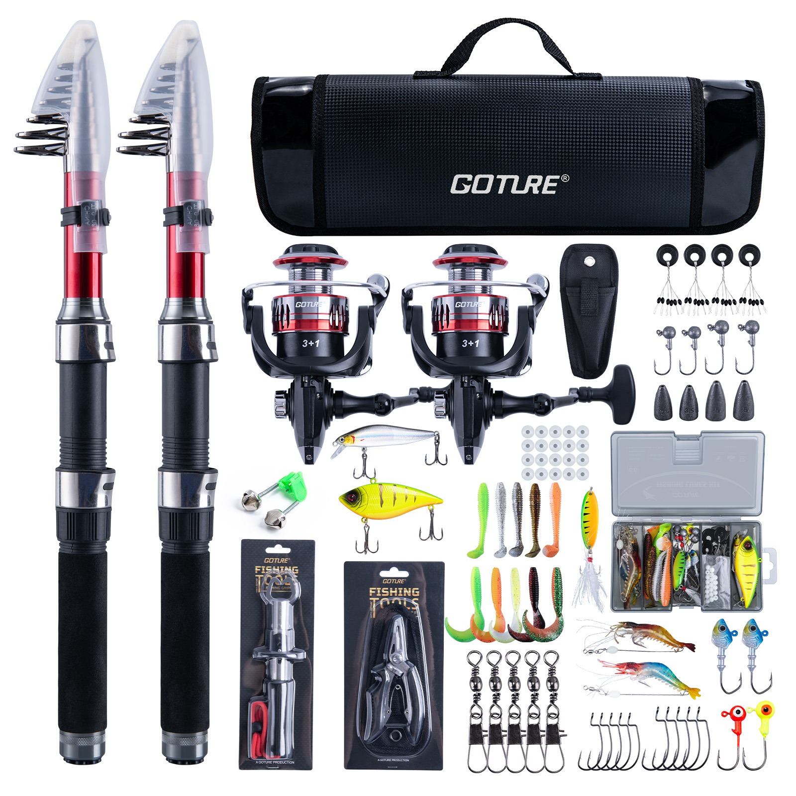 Goture Complete Beginner Fishi - Reel Bag incelemesi ve fiyatı