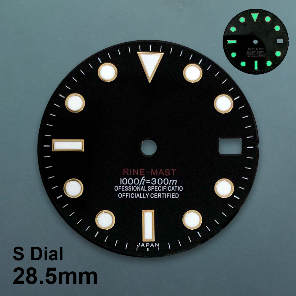 28.5mm S Logo SUB Dive Dial Fi - Reel Case incelemesi ve fiyatı