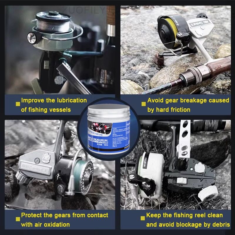 100g Fishing Reel Maintenance  - Reel Lubricant incelemesi ve fiyatı