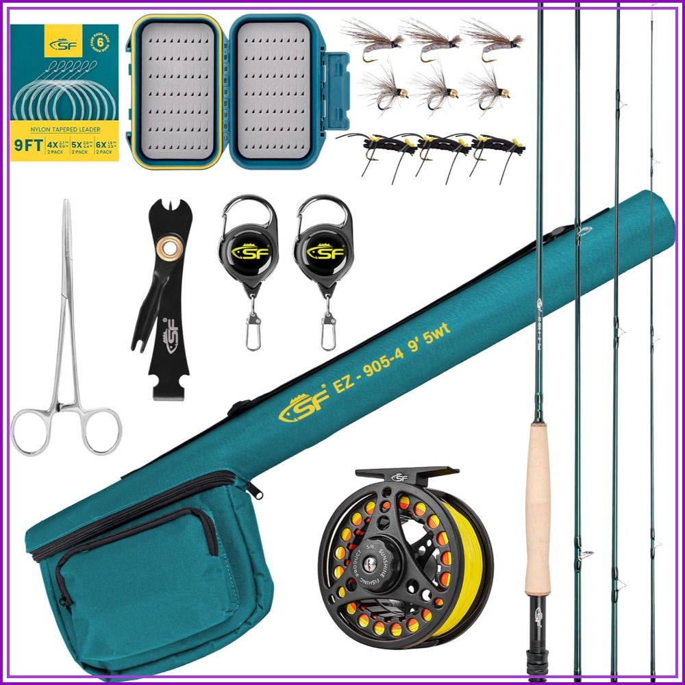 Fly Fishing Rod Combo Starter  - Fly Reel incelemesi ve fiyatı