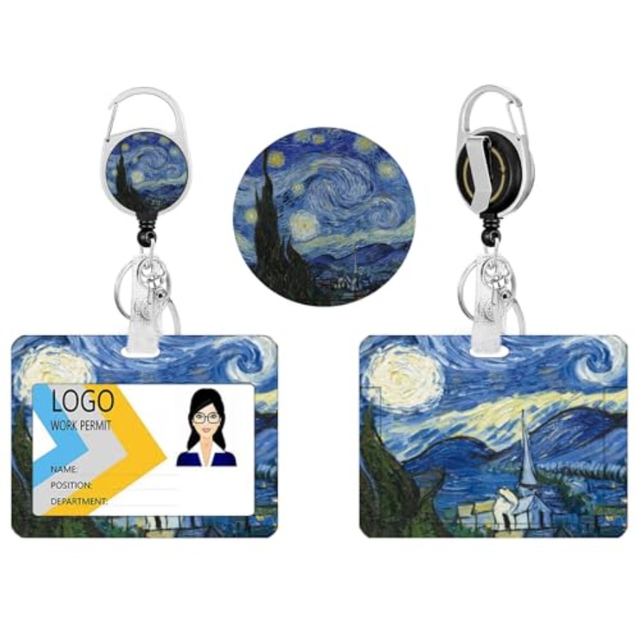 2 Pack ID Badge Holder with Re - Reel Oil incelemesi ve fiyatı