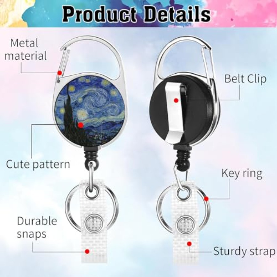 2 Pack ID Badge Holder with Re - Reel Oil incelemesi ve fiyatı