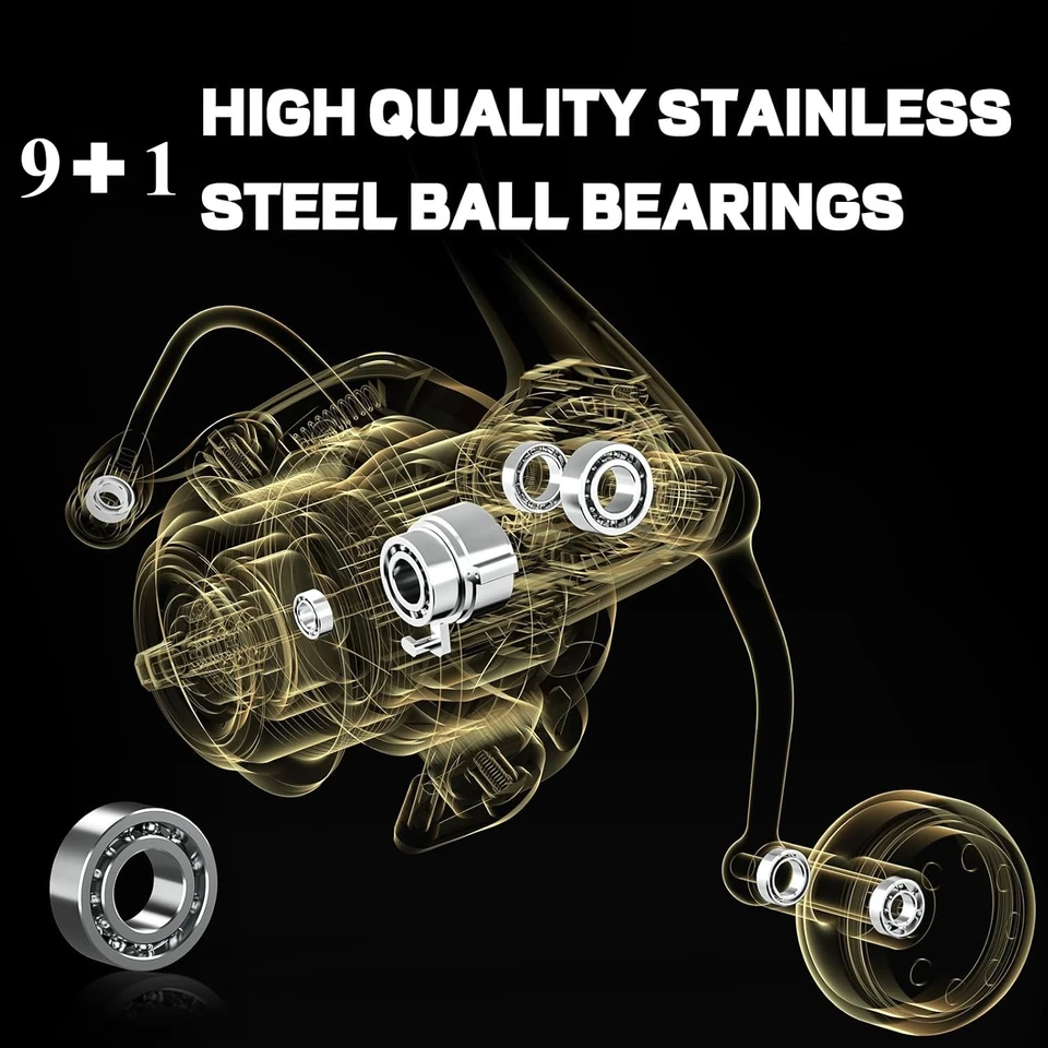 Spinning Reel, 9+1 BB Incredib - Spinning Reel incelemesi ve fiyatı