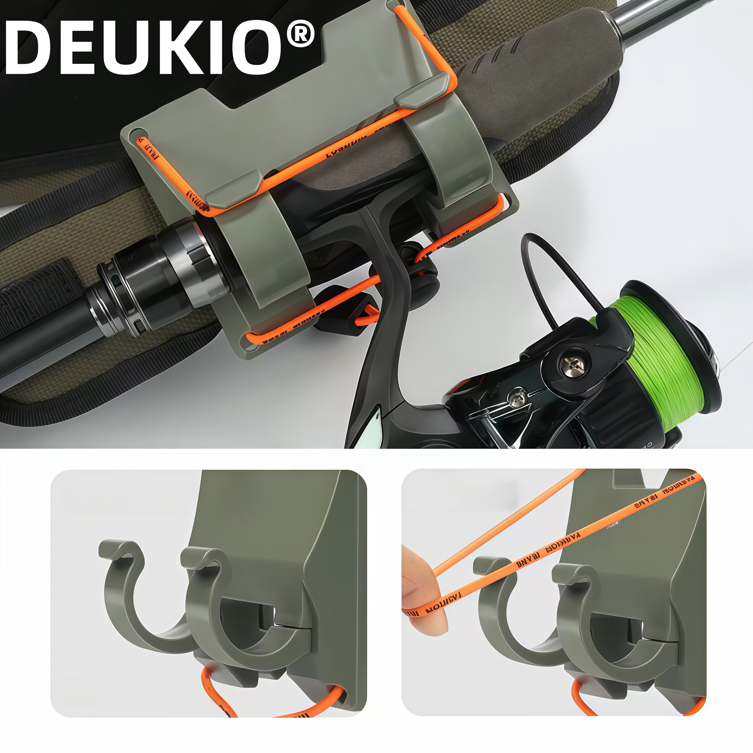 DEUKIO Outdoor Belt Clip Rod H - Fly Reel incelemesi ve fiyatı