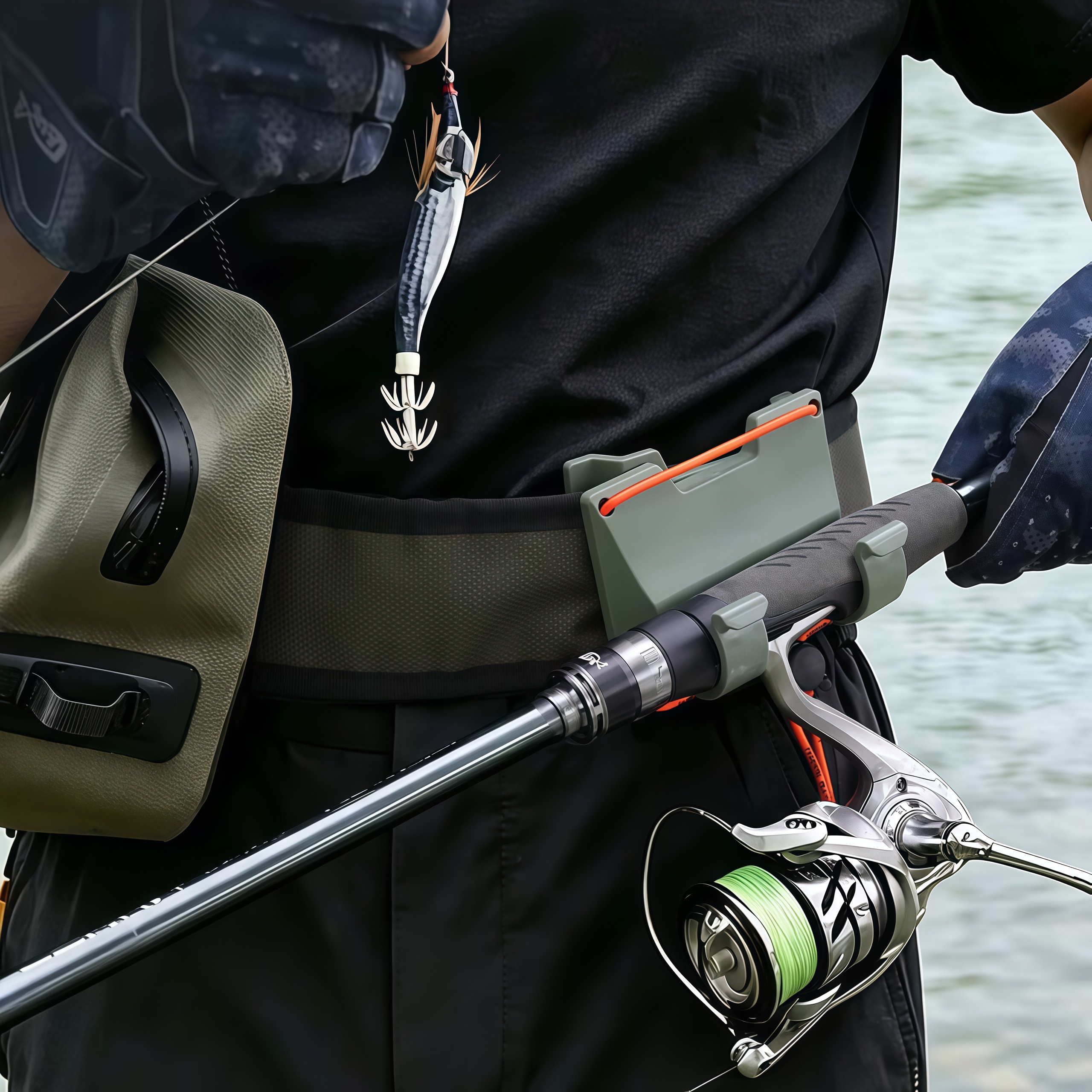 DEUKIO Outdoor Belt Clip Rod H - Fly Reel incelemesi ve fiyatı