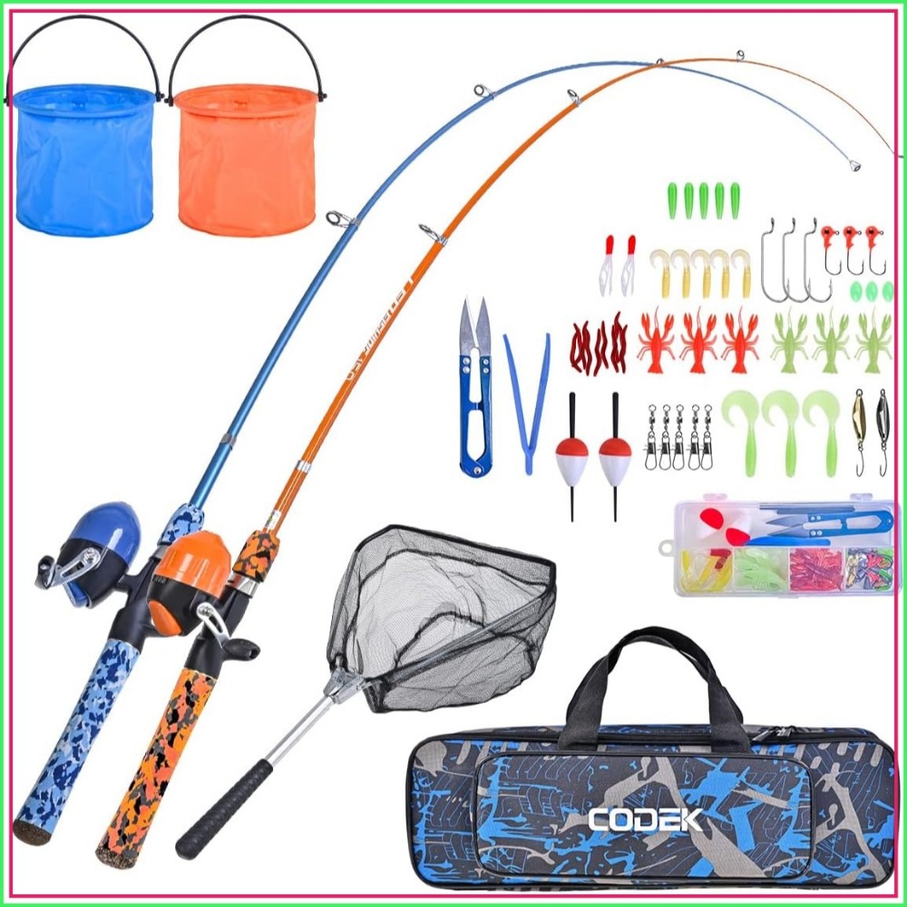 Kids Fishing Pole Set with Ful - Spincast Reel incelemesi ve fiyatı