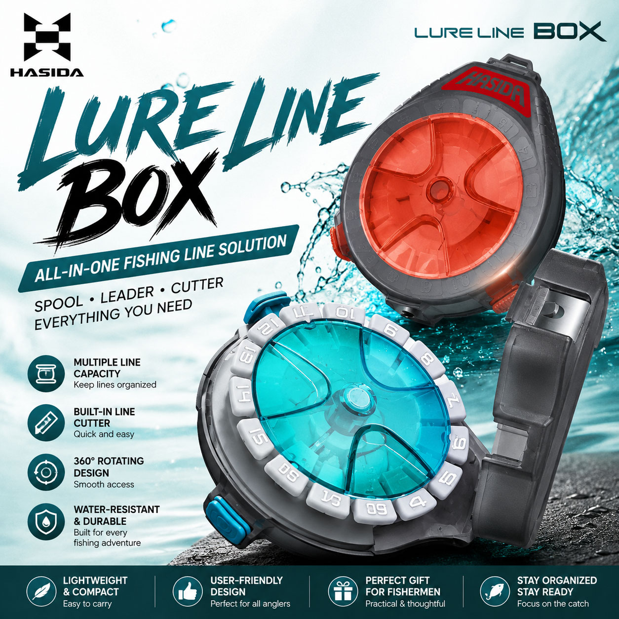 HASIDA Sub Line Box Fishing Ta - Spinning Reel incelemesi ve fiyatı