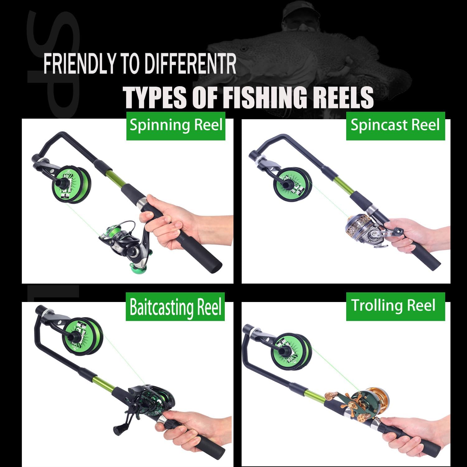 Fishing Line Spooler, Adjustab - Fly Reel incelemesi ve fiyatı