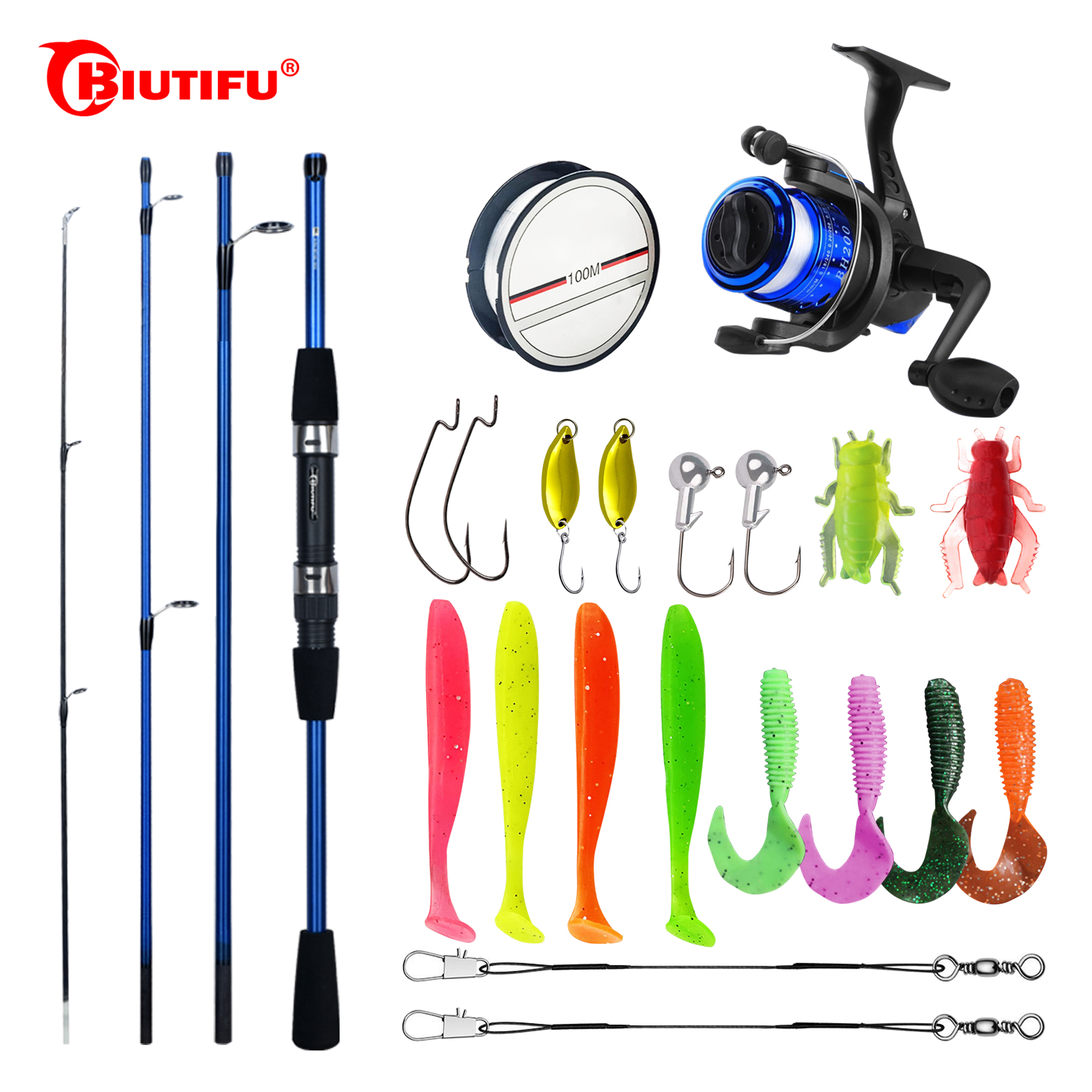 BIUTIFU Spinning Fishing Rod S - Spincast Reel incelemesi ve fiyatı